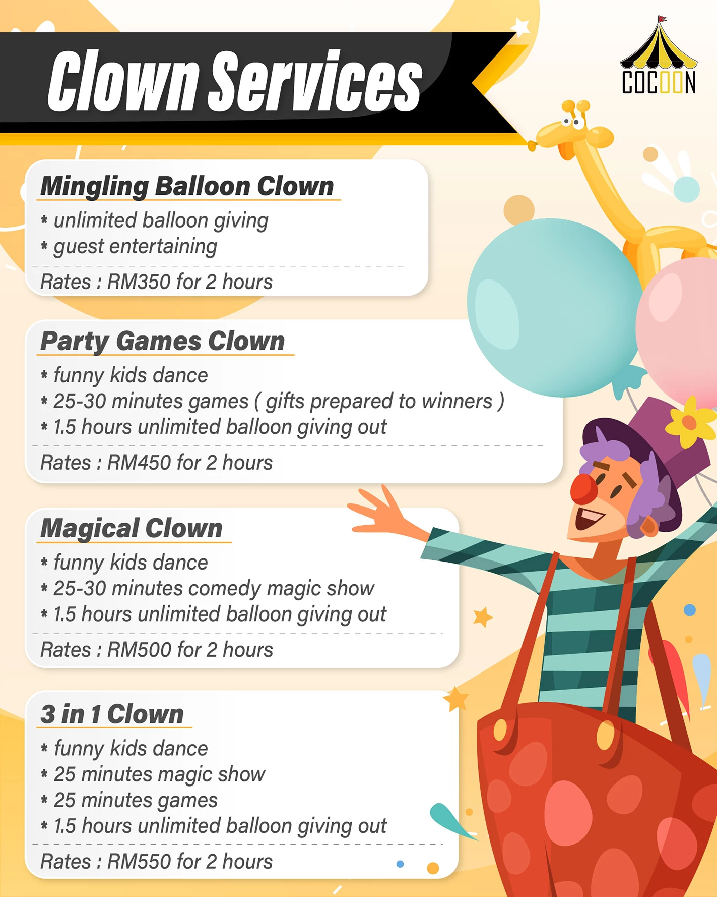 Content - Clown Services